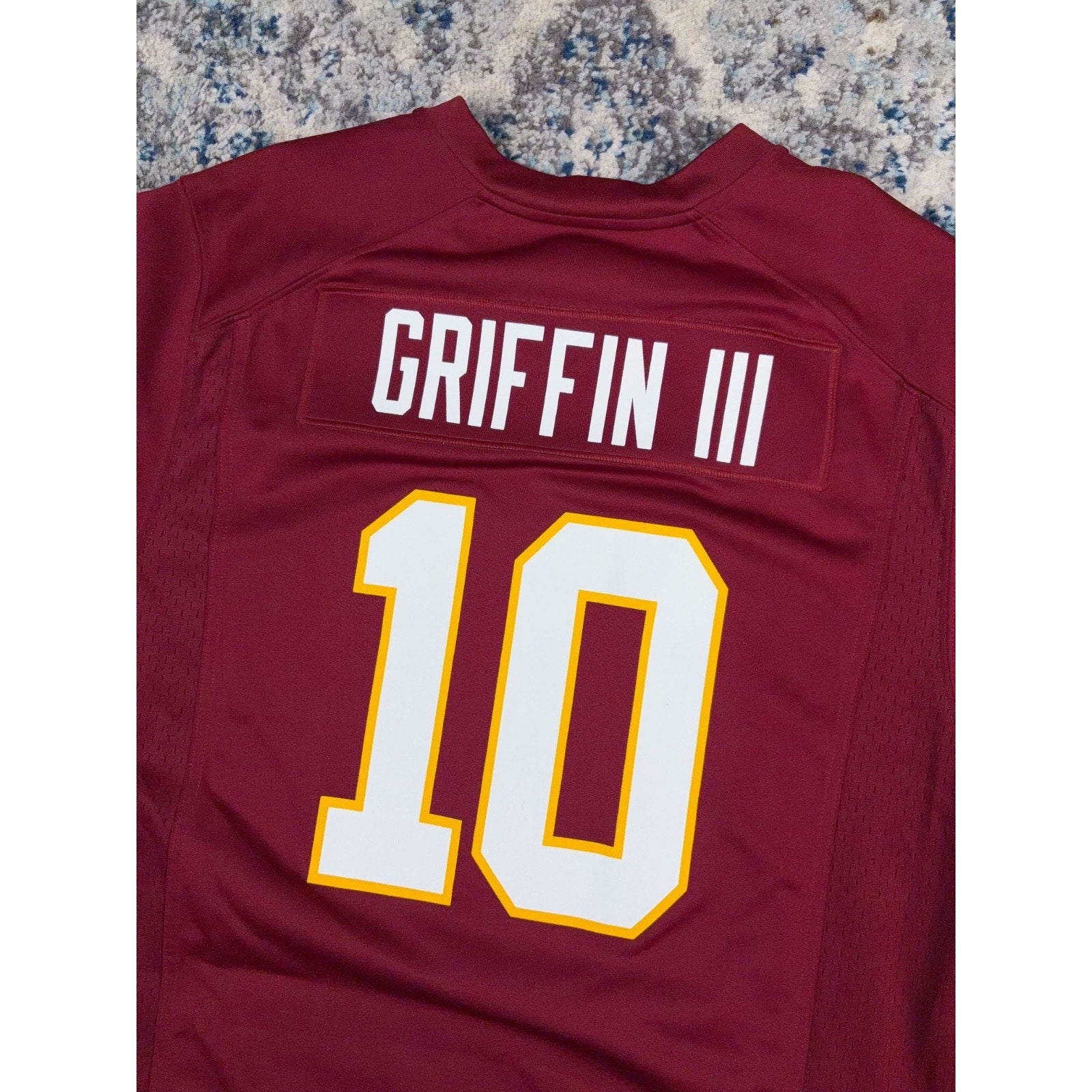 Vintage Robert Griffin III Washington Redskins NFL Nike Football Jersey Sz Large