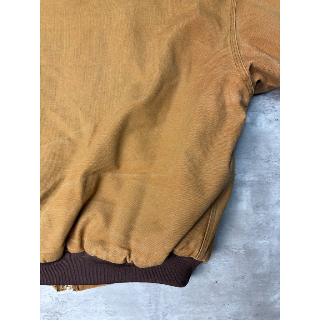 Vintage Wear Guard Insulated Full Zip Insulated Hooded Workwear Jacket Sz Large