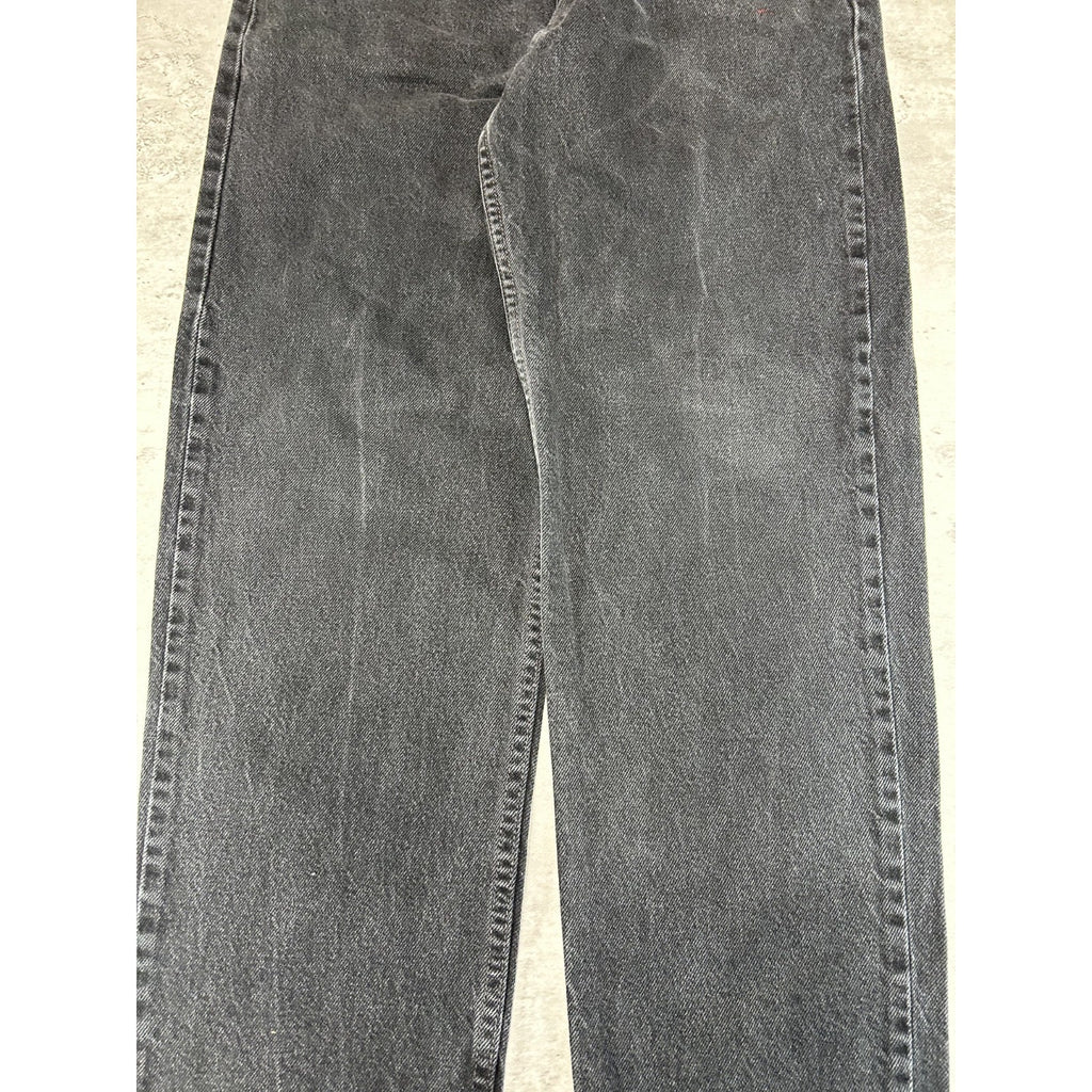 Vintage 90s Levis 550 Red Tab Black Denim Pants Size 31 Black