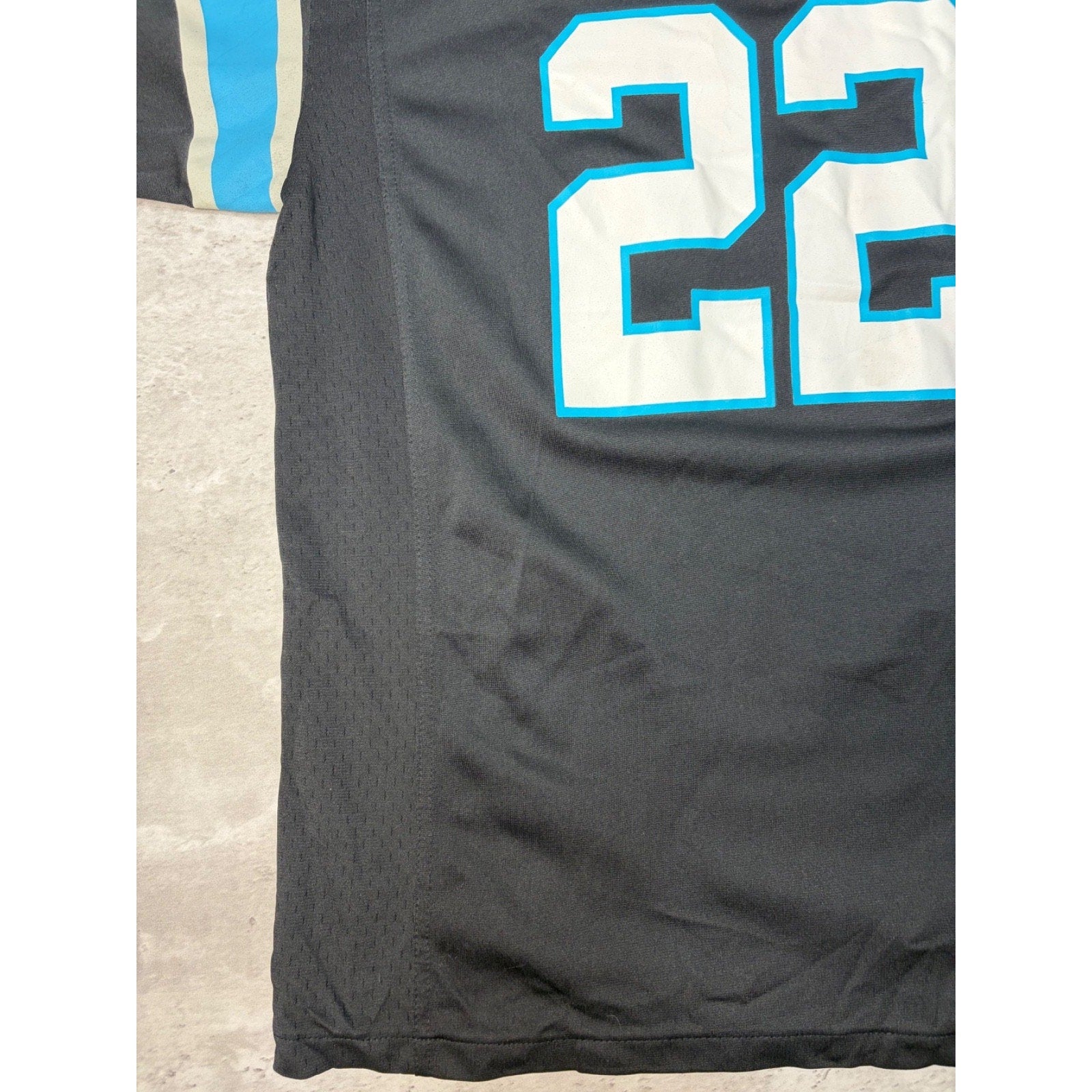 Christian McCaffrey #22 Carolina Panthers NFL Football Jersey Size XL YOUTH
