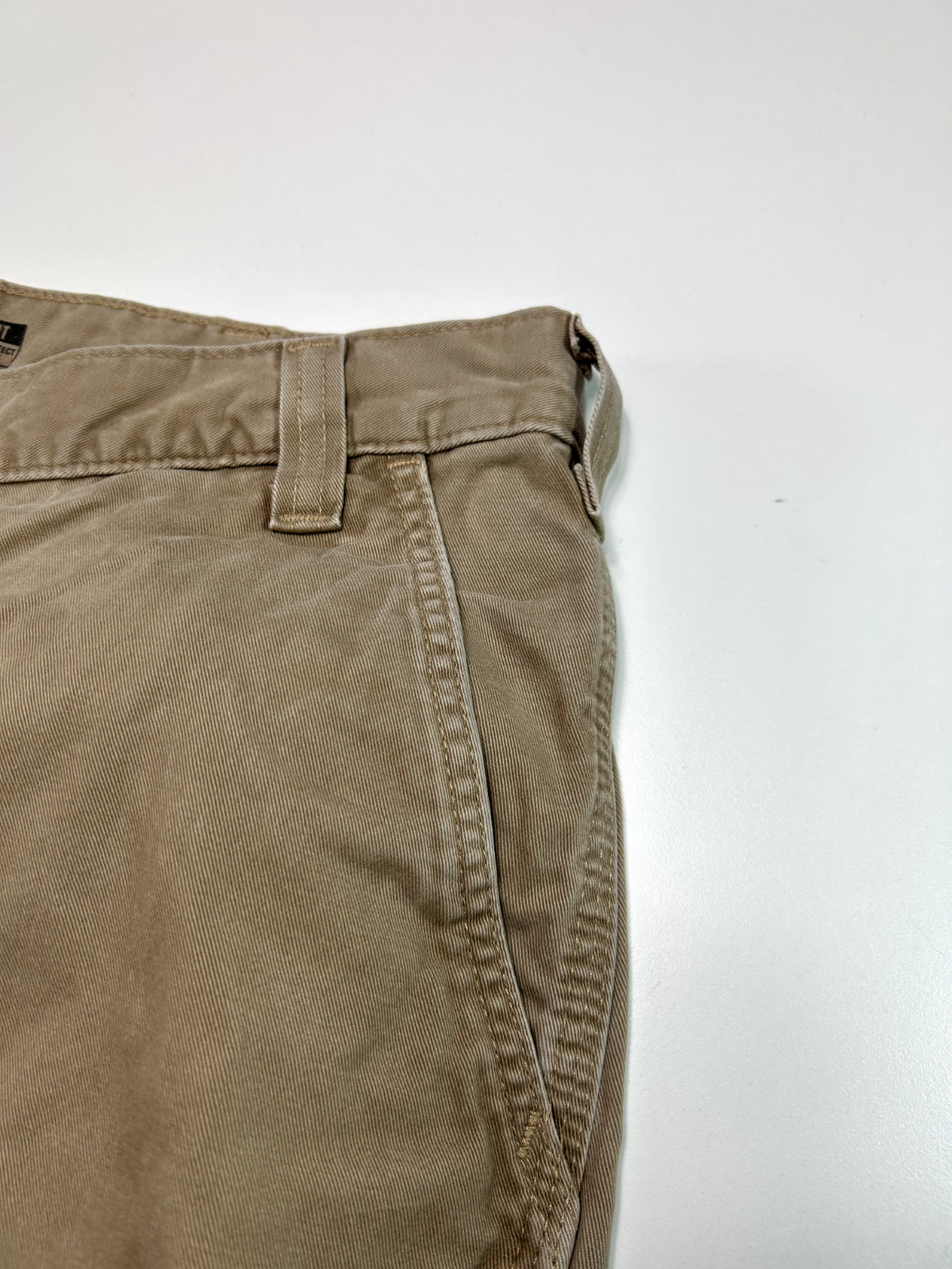 Carhartt Chino Style Twill Five Pocket Khaki Workwear Pants Size 35