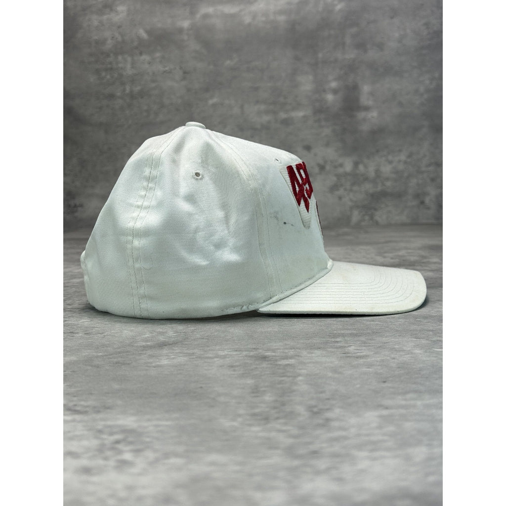 VTG 90s San Francisco 49ers NFL Embroidered Helmet Spellout Snapback Hat OSFA