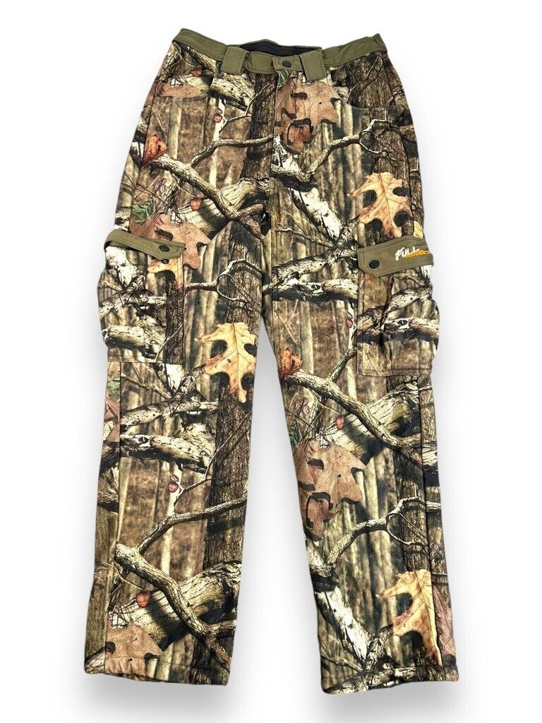 Scent Lock Full Season Break Up Infinity Camo Fleece Cargo Hunting Pants Size M