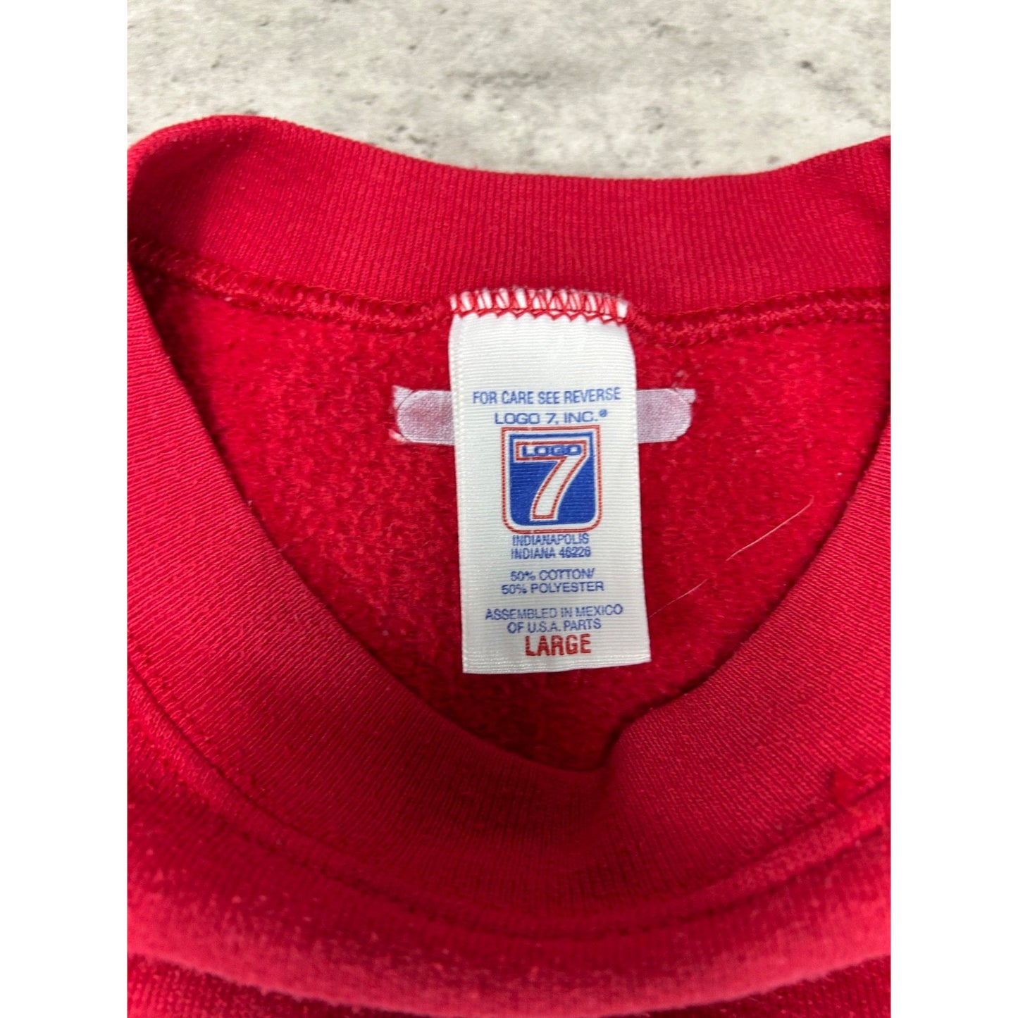 Vintage Carolina Hurricanes NHL Graphic Spellout Hockey Sweatshirt Size Large