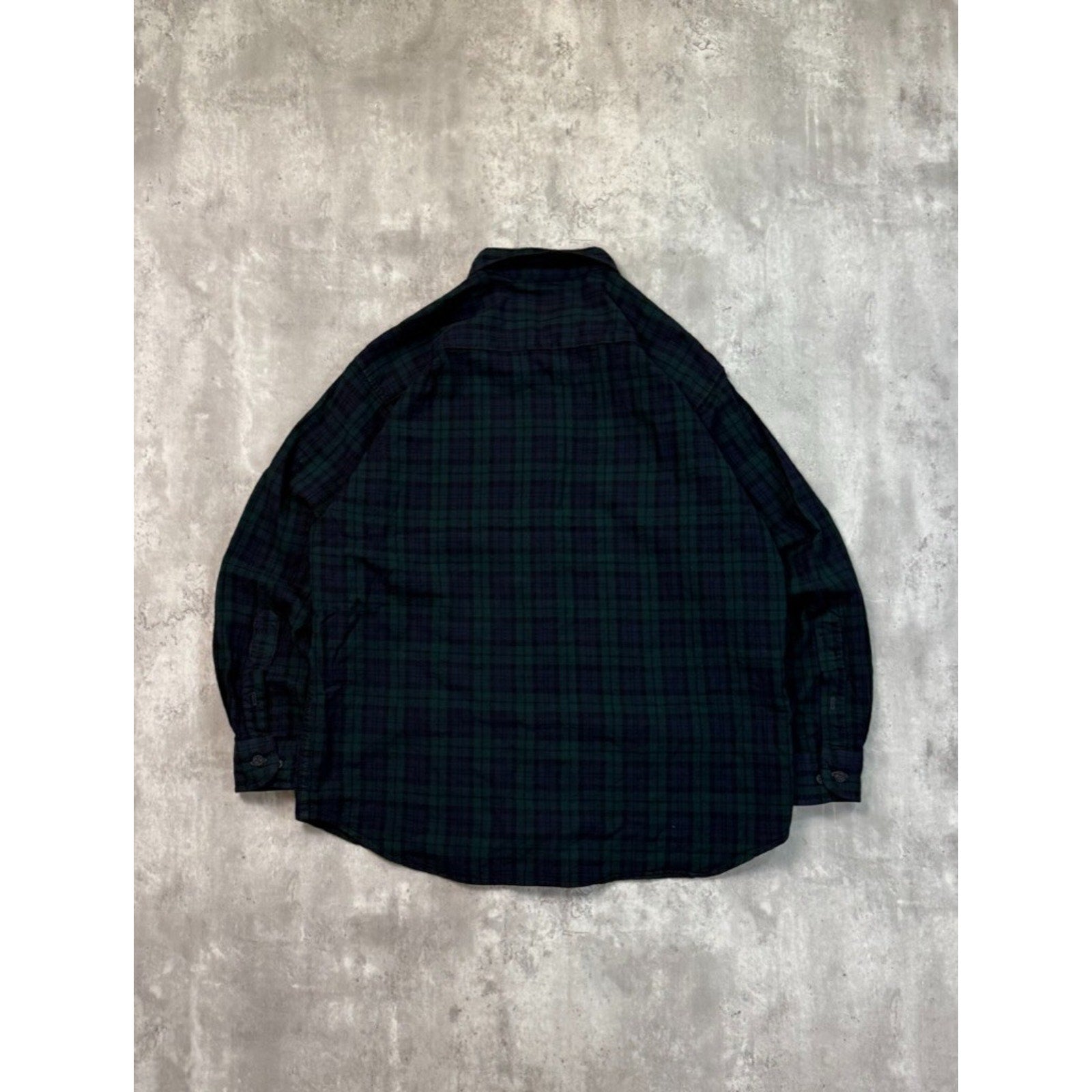 Vintage Pendleton Single Pocket Plaid Print Long Sleeve Button Up Shirt Size XL
