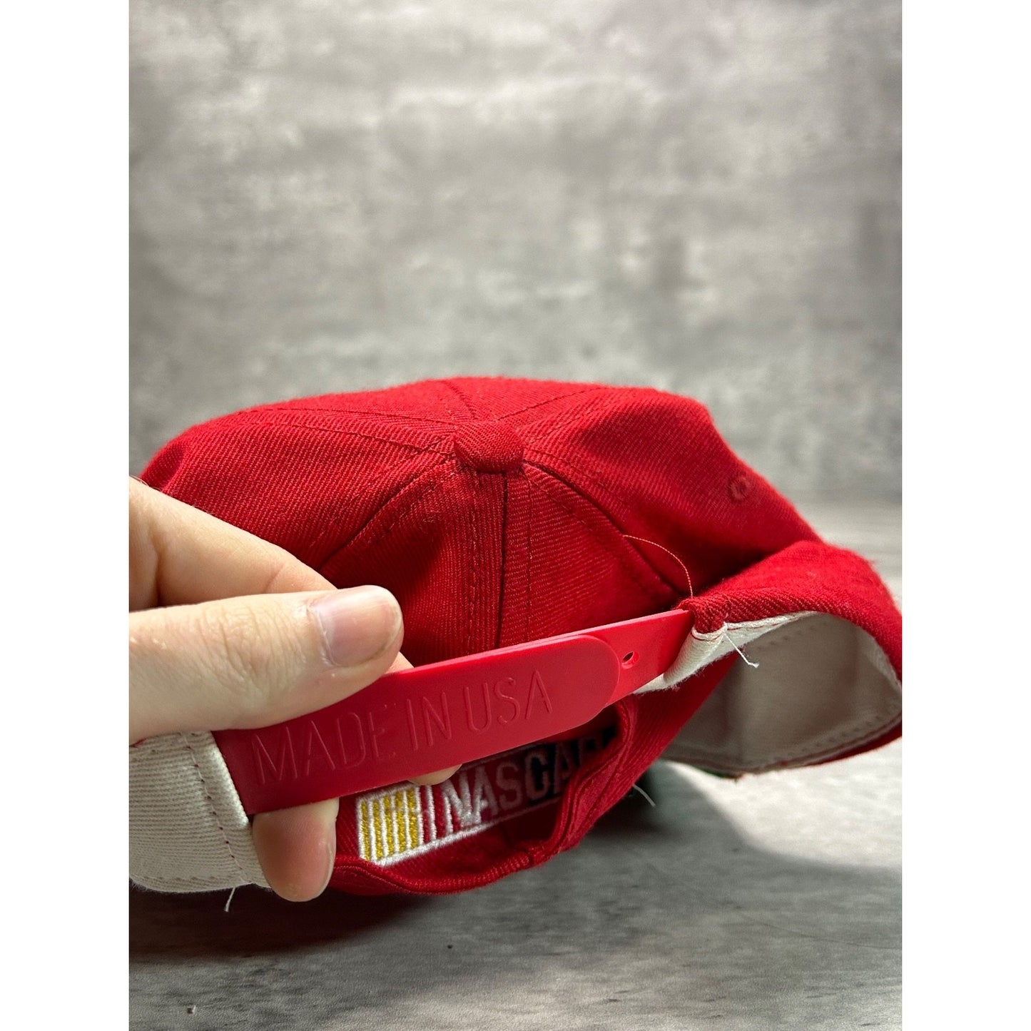 Vintage Bill Elliott #11 Nascar Racing Embroidered Spellout Snapback Hat OSFA