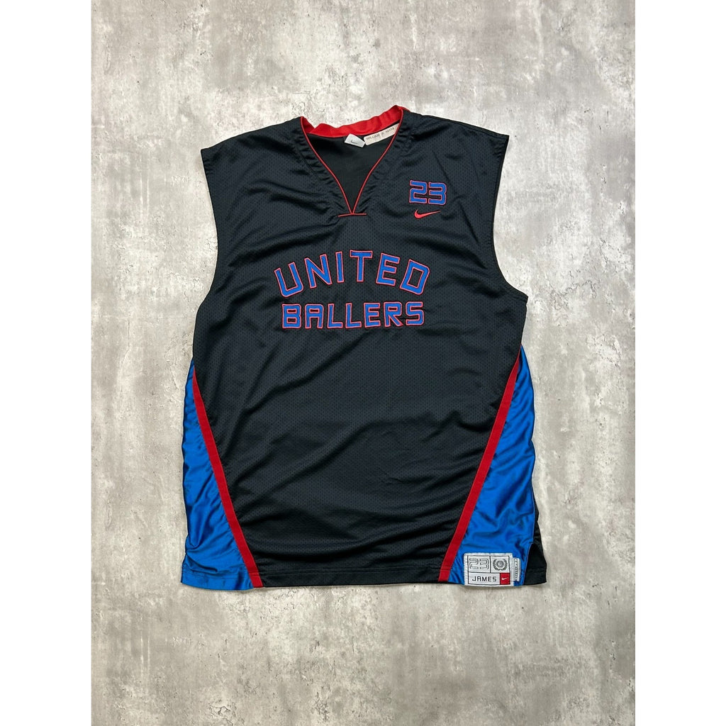 Vintage Lebron James #23 United Ballers Stitched Basketball Jersey Size 2XL