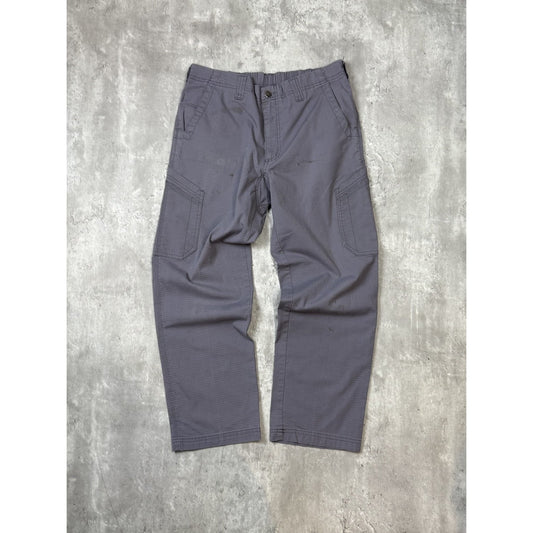 Vintage Carhartt Ripstop Workwear Utility Cargo Pants Size Medium S Purple