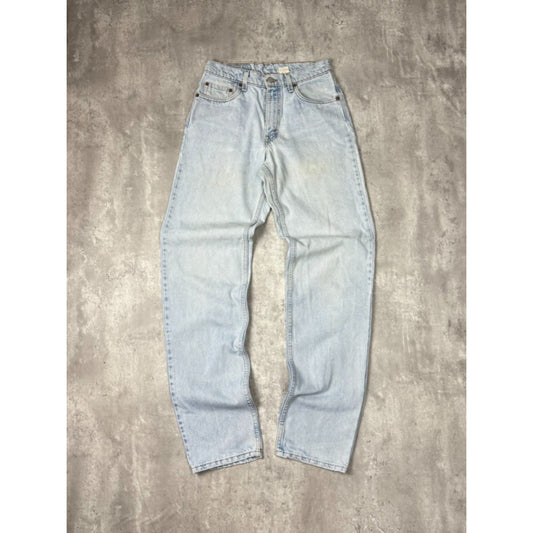 Vintage 90s Levis 550 Red Tab Light Wash Denim Pants Size 30 Blue