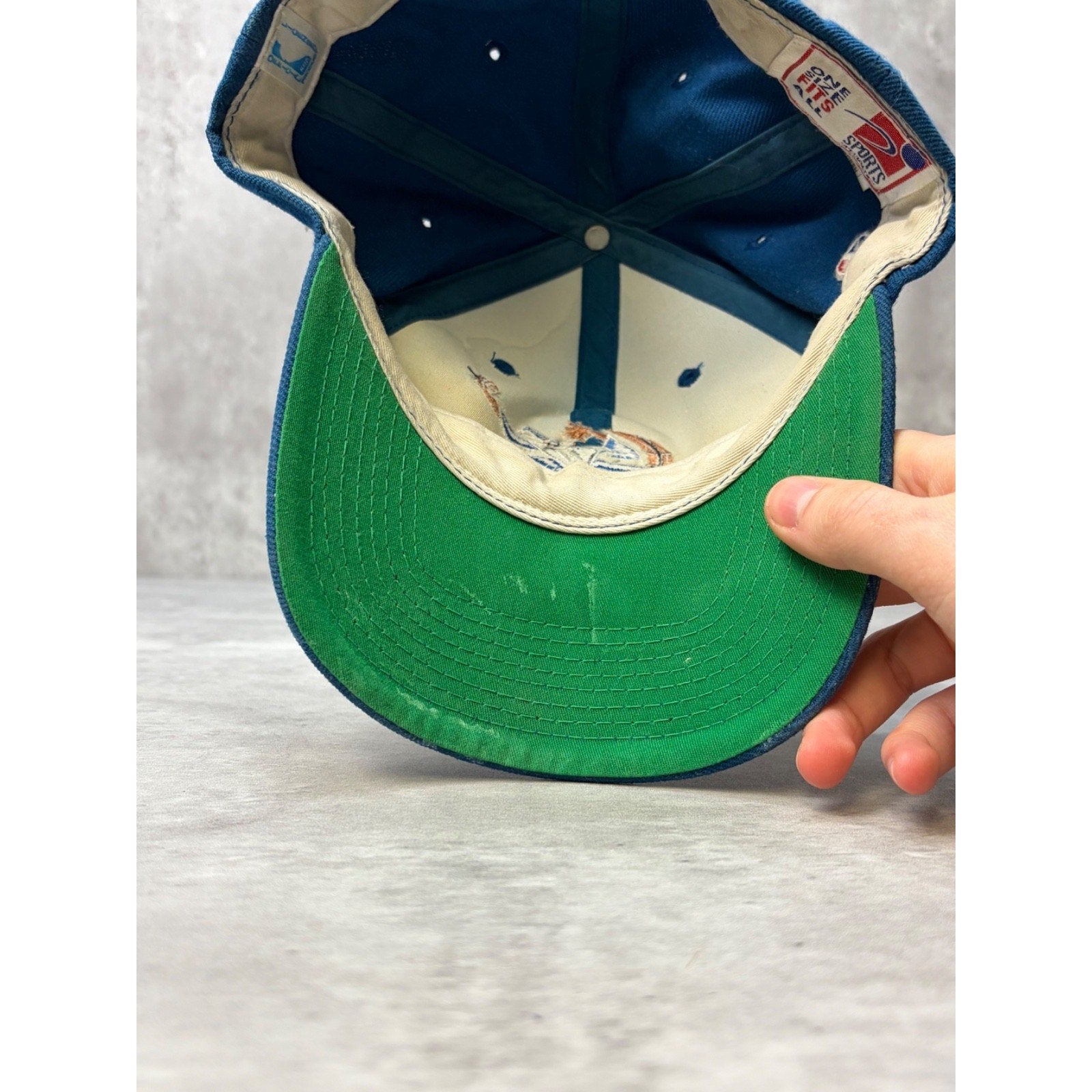 Vintage 90s Washington Wizards NBA Sports Specialties Snapback Hat OSFA