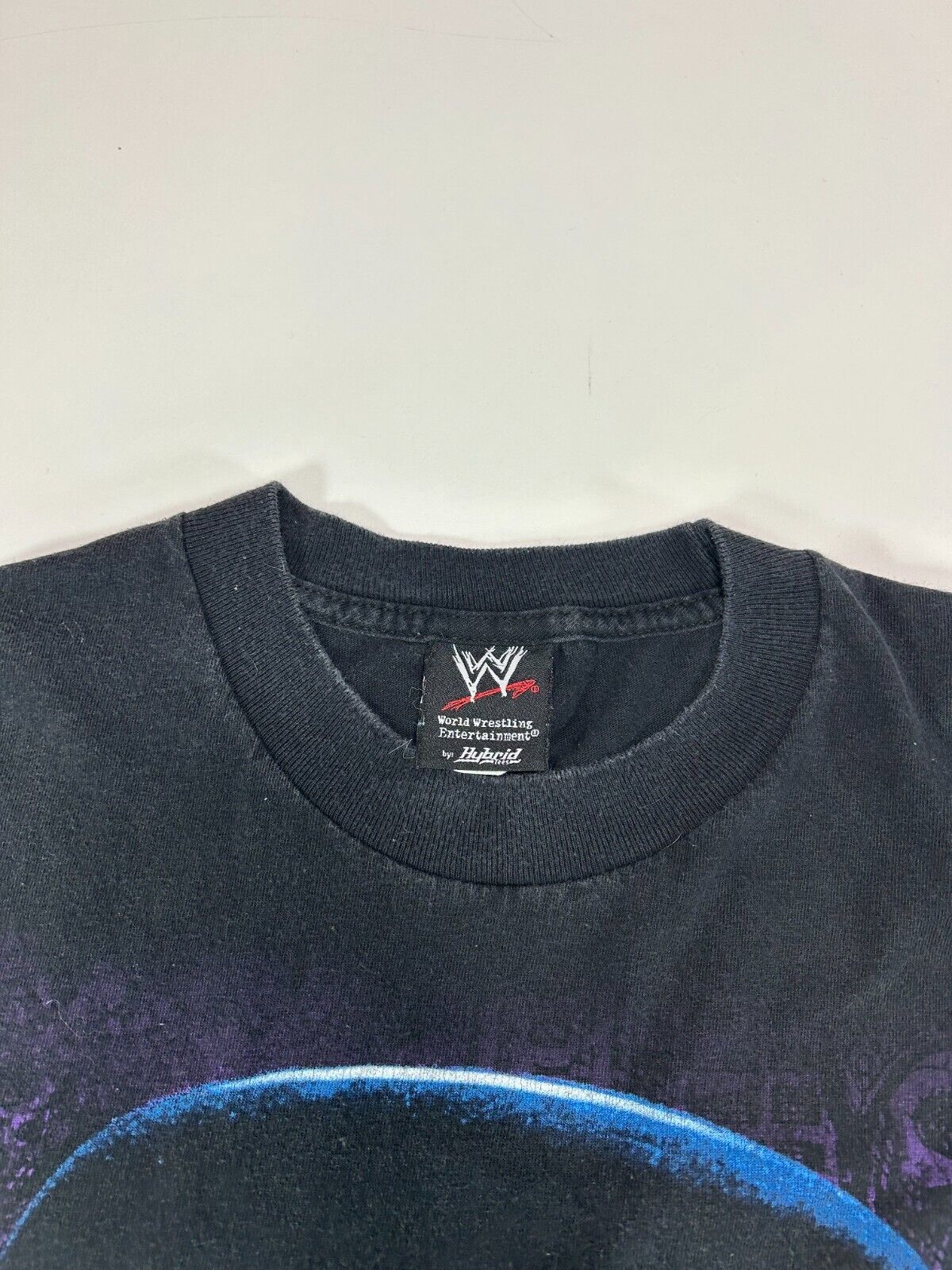 WWE Undertaker Big Face Graphic Wrestling Promo T-Shirt Size Large Black