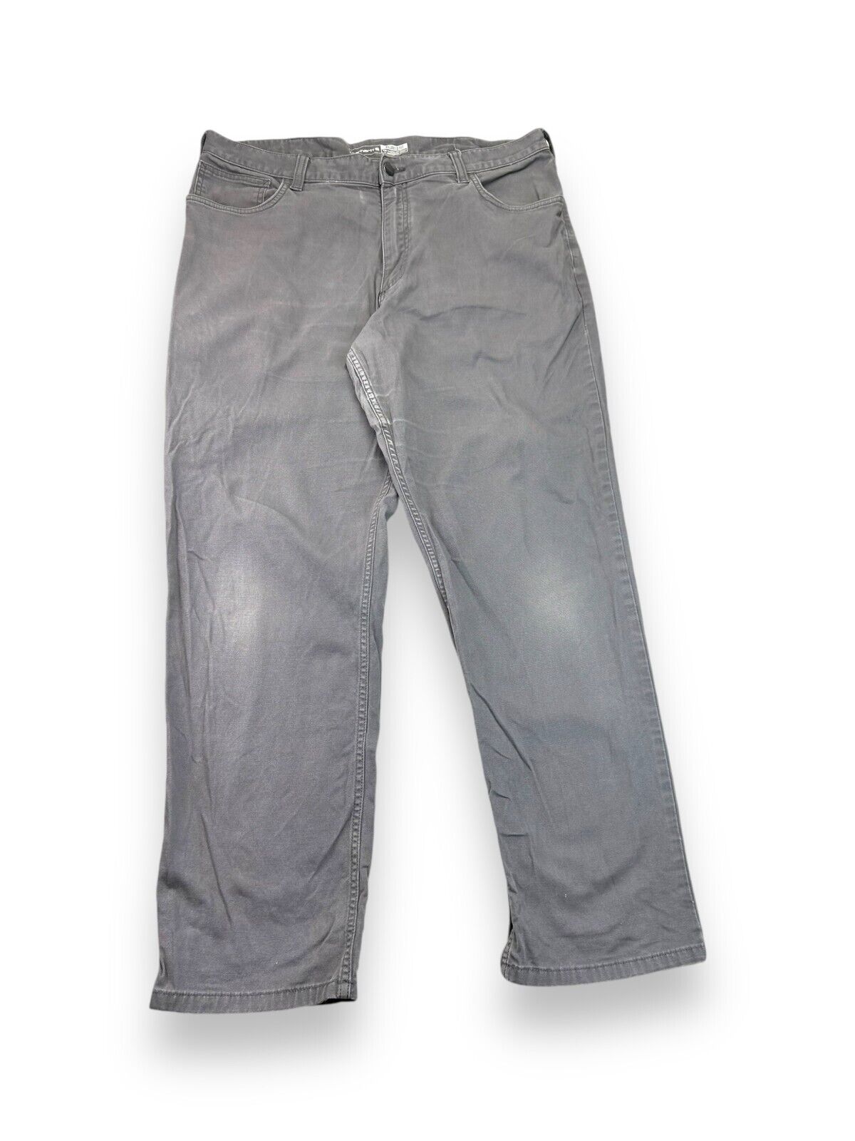 Carhartt Relaxed Fit Canvas Work Wear Five Pocket Pants Size 37W Gray