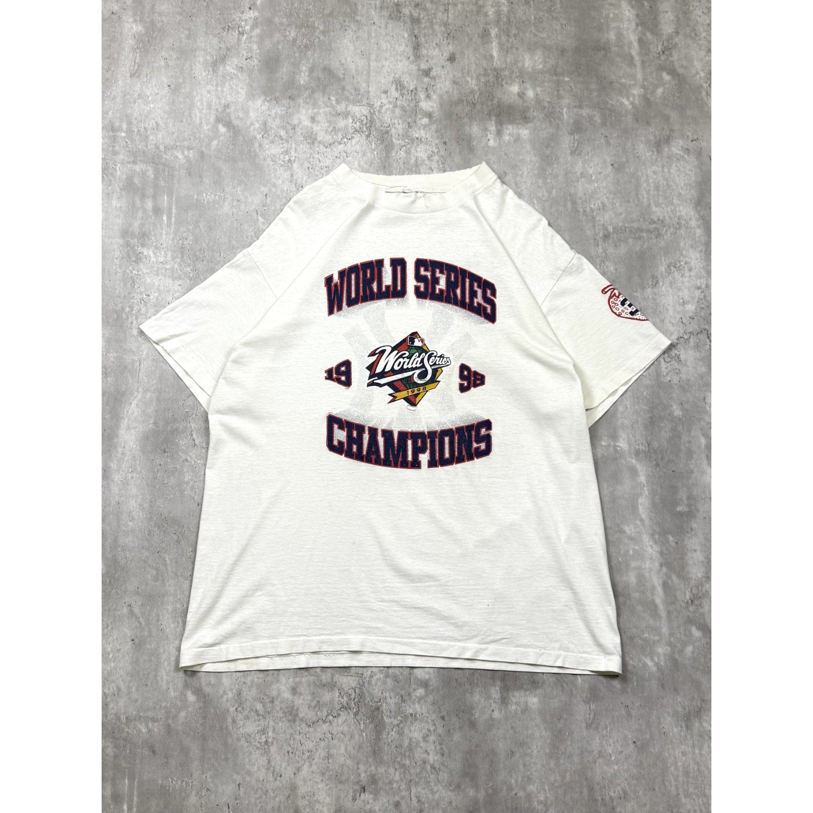 Vintage 1998 New York Yankees MLB World Series Champions T-Shirt Size XL