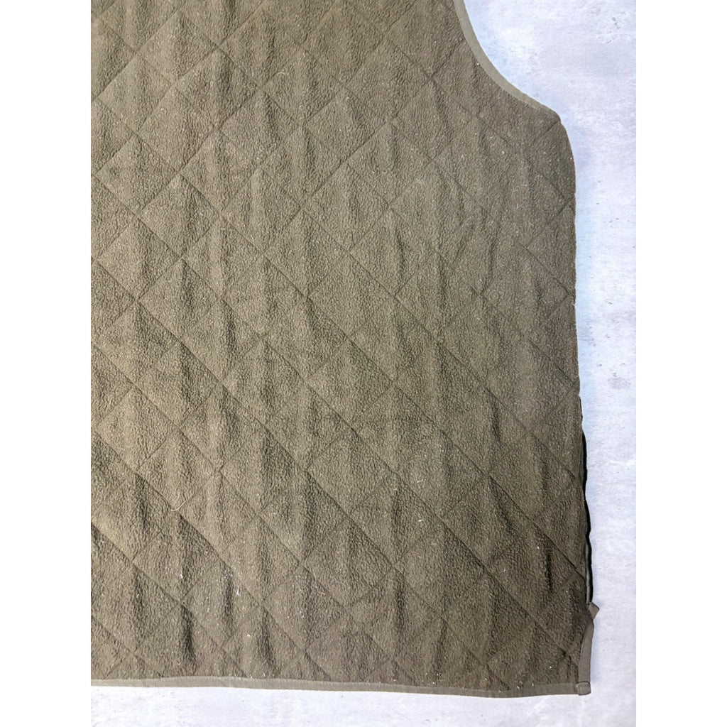 Vintage Barbour Polarquilt Quilted Reversible Vest Size XL