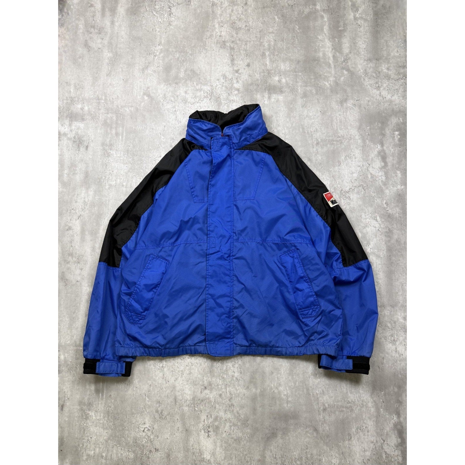 Vintage 90s Marlboro Unlimited Embroidered Patch Full Zip Nylon Jacket Size 2XL