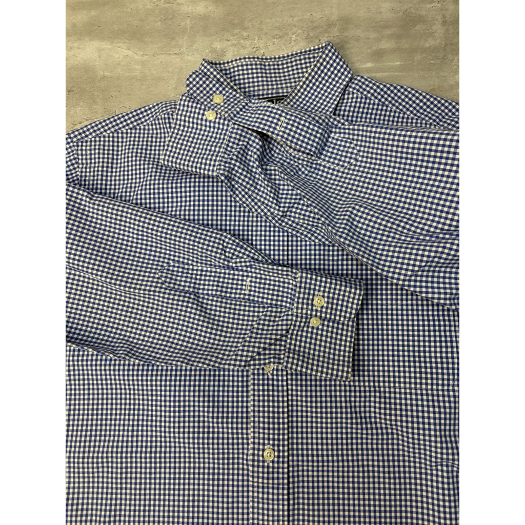 Vintage Polo Ralph Lauren Single Pocket Long Sleeve Button Up Shirt Size XL