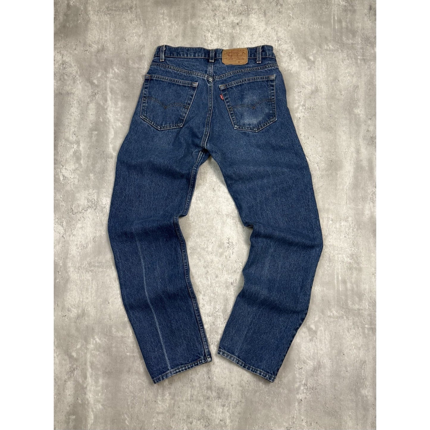 Vintage 80s Levis XX 505-0217 Dark Wash Denim Pants Size 32