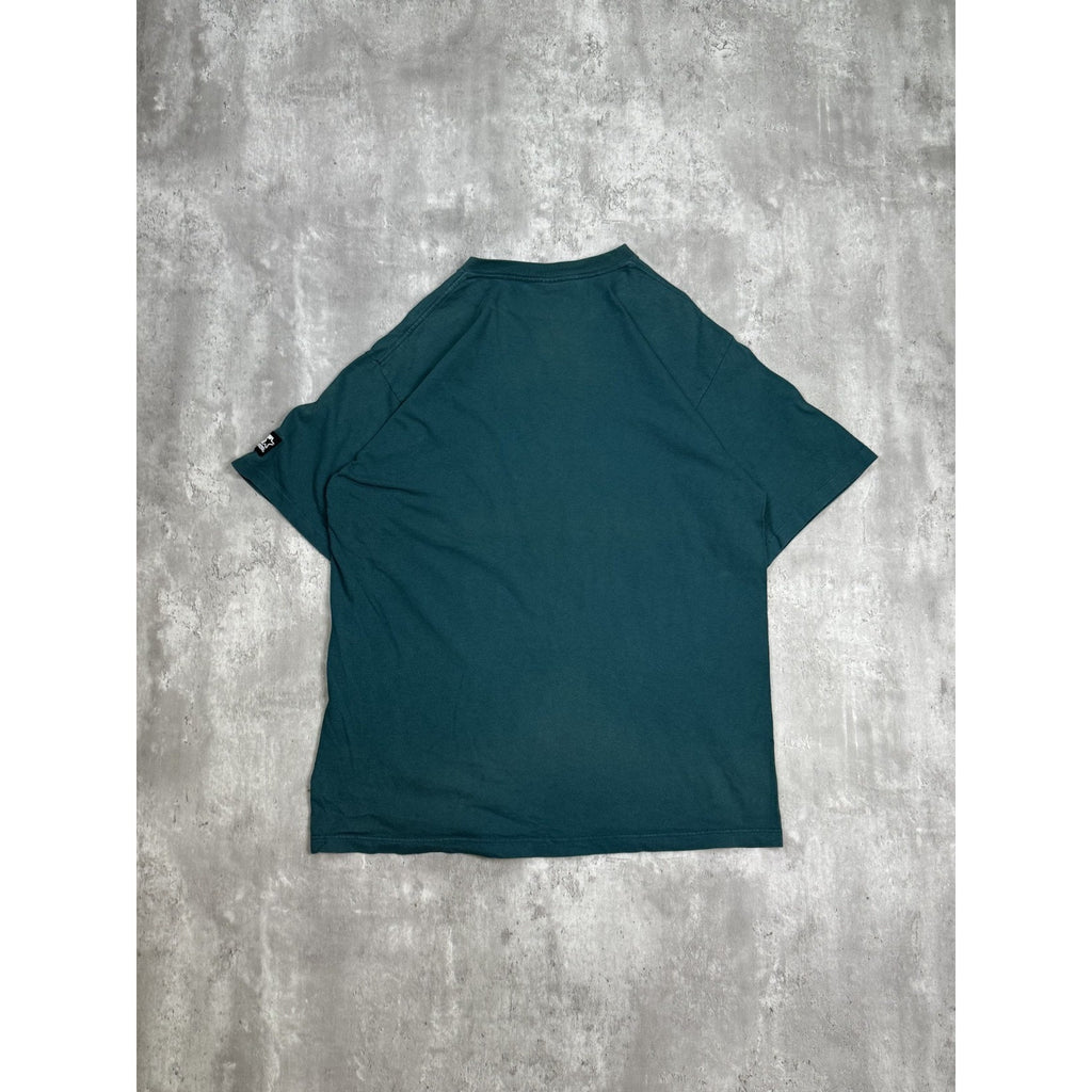 Vintage 90s Starter Classic Retro Logo T-Shirt Size Large Green