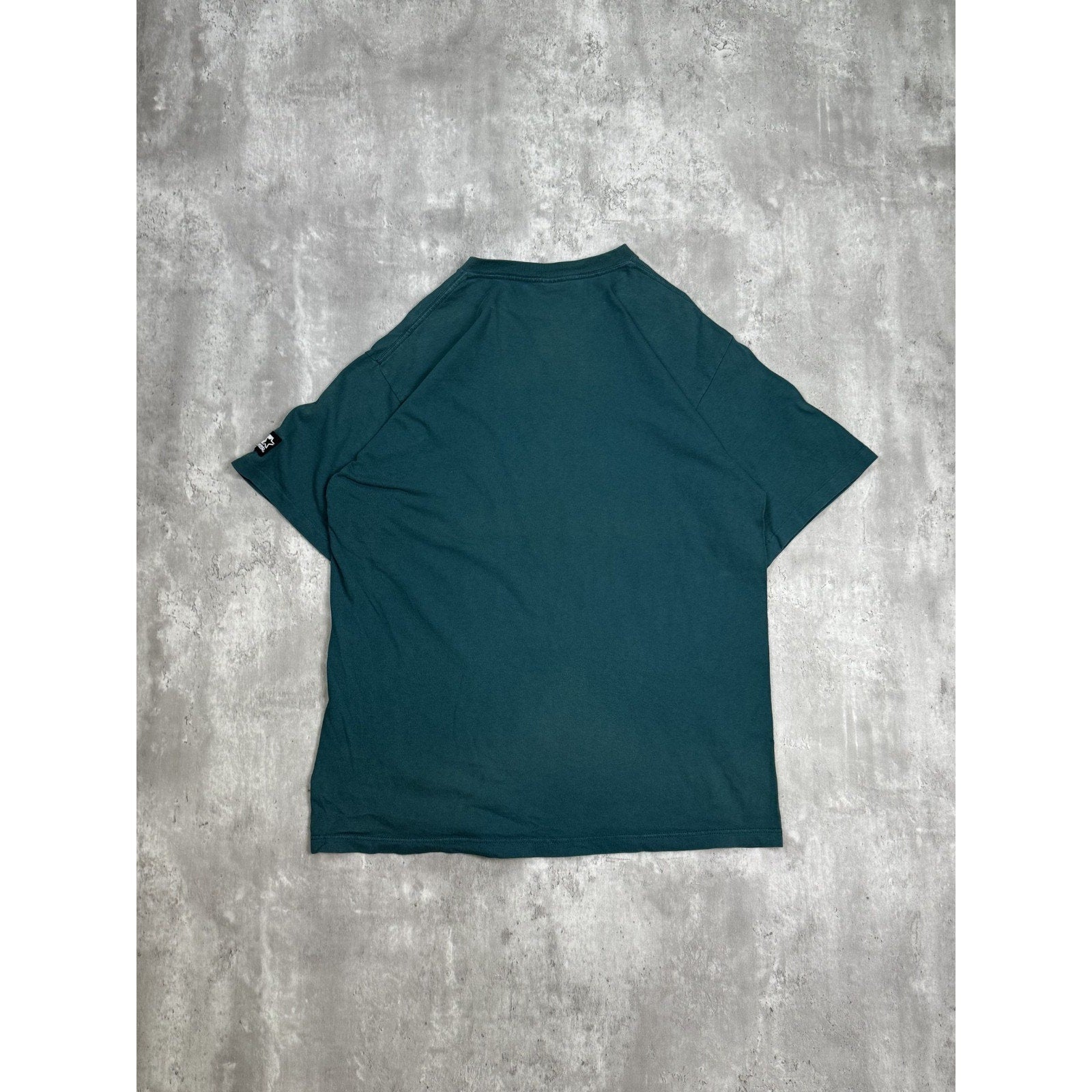 Vintage 90s Starter Classic Retro Logo T-Shirt Size Large Green
