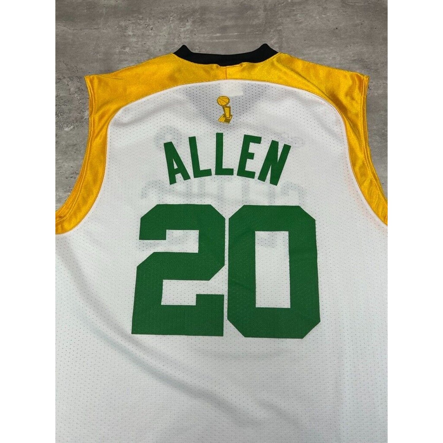 Ray Allen #20 Boston Celtics NBA Finals Majestic Basketball Jersey Size Large