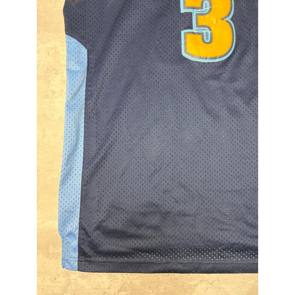 Vintage Allen Iverson #3 Denver Nuggets NBA Adidas Basketball Jersey Size 2XL