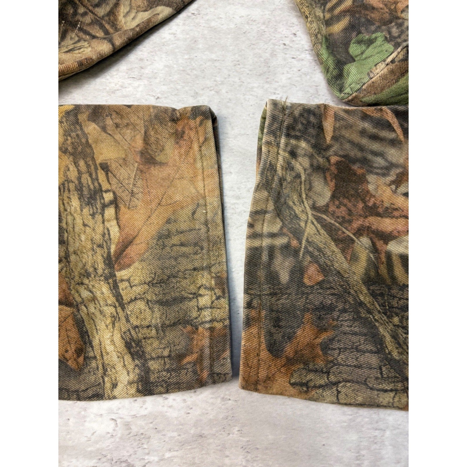 Vintage Wrangler Rugged Wear Advantage Timber Camo Denim Hunting Pants Size 39