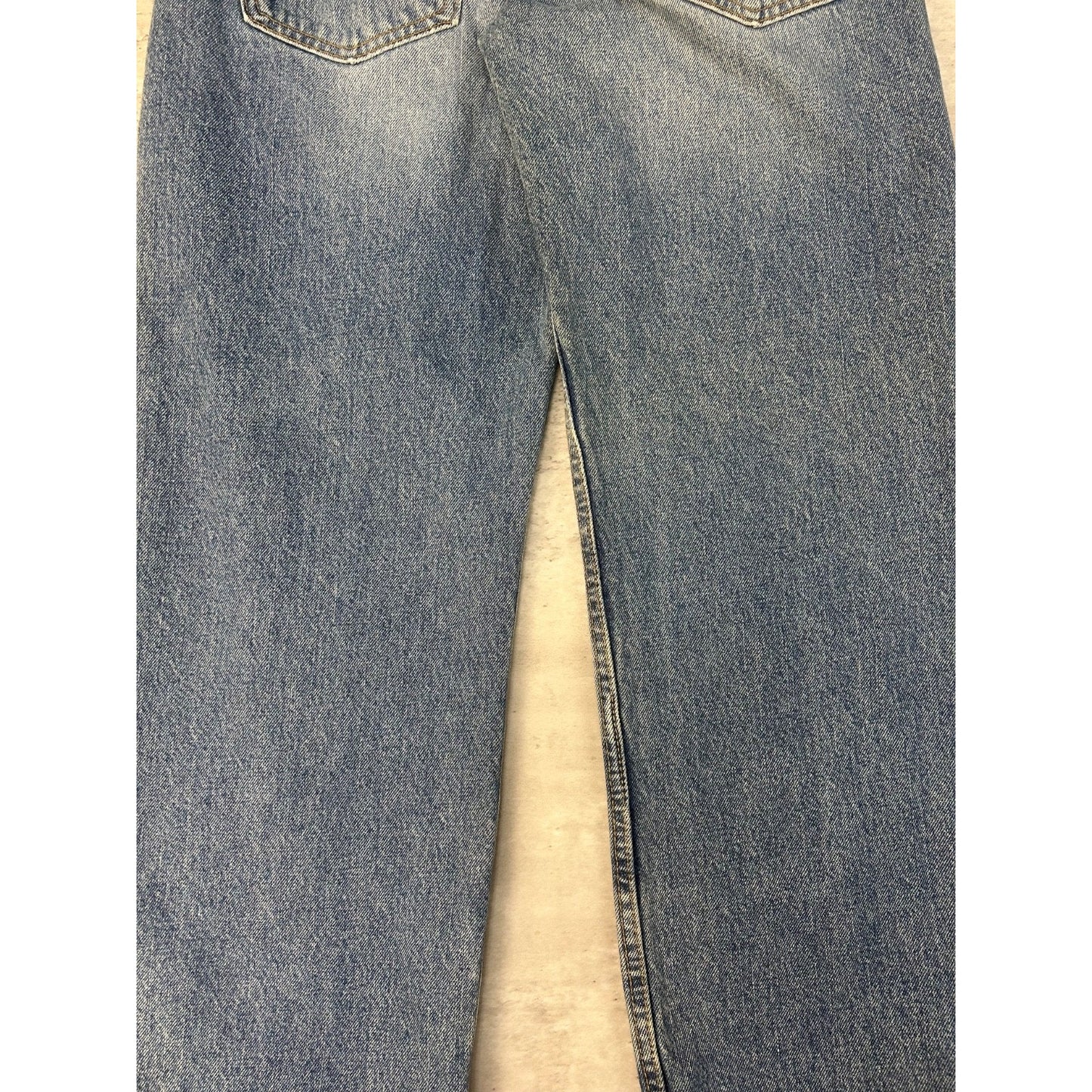 Vintage Levis 529 Red Tab Low Rise Straight Medium Wash Denim Pants Size 33