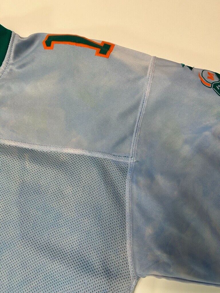 Vintage 90s Dan Marino #13 Miami Dolphins Reversible Football Jersey Size XL