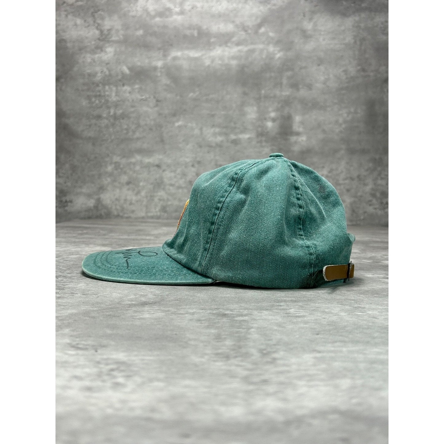 Vintage 90s McDonalds Embroidered Classic Logo Strapback Hat OSFA Green