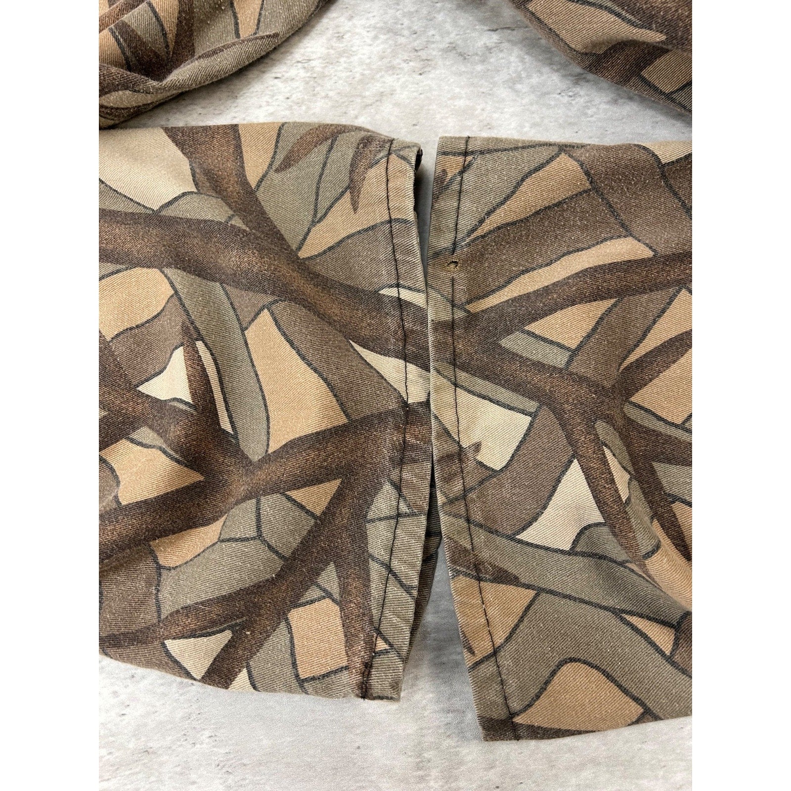Vintage 1987 Streamline Camo Hunting Style Pants Shirt Size 39