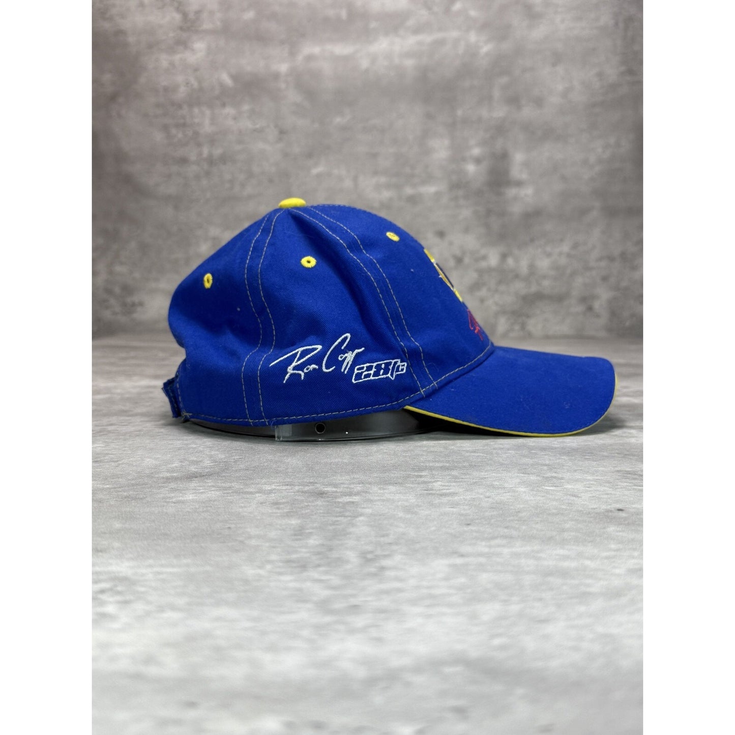 Vintage Napa Racing Embroidered Logo Nascar Strapback Hat OSFA Blue