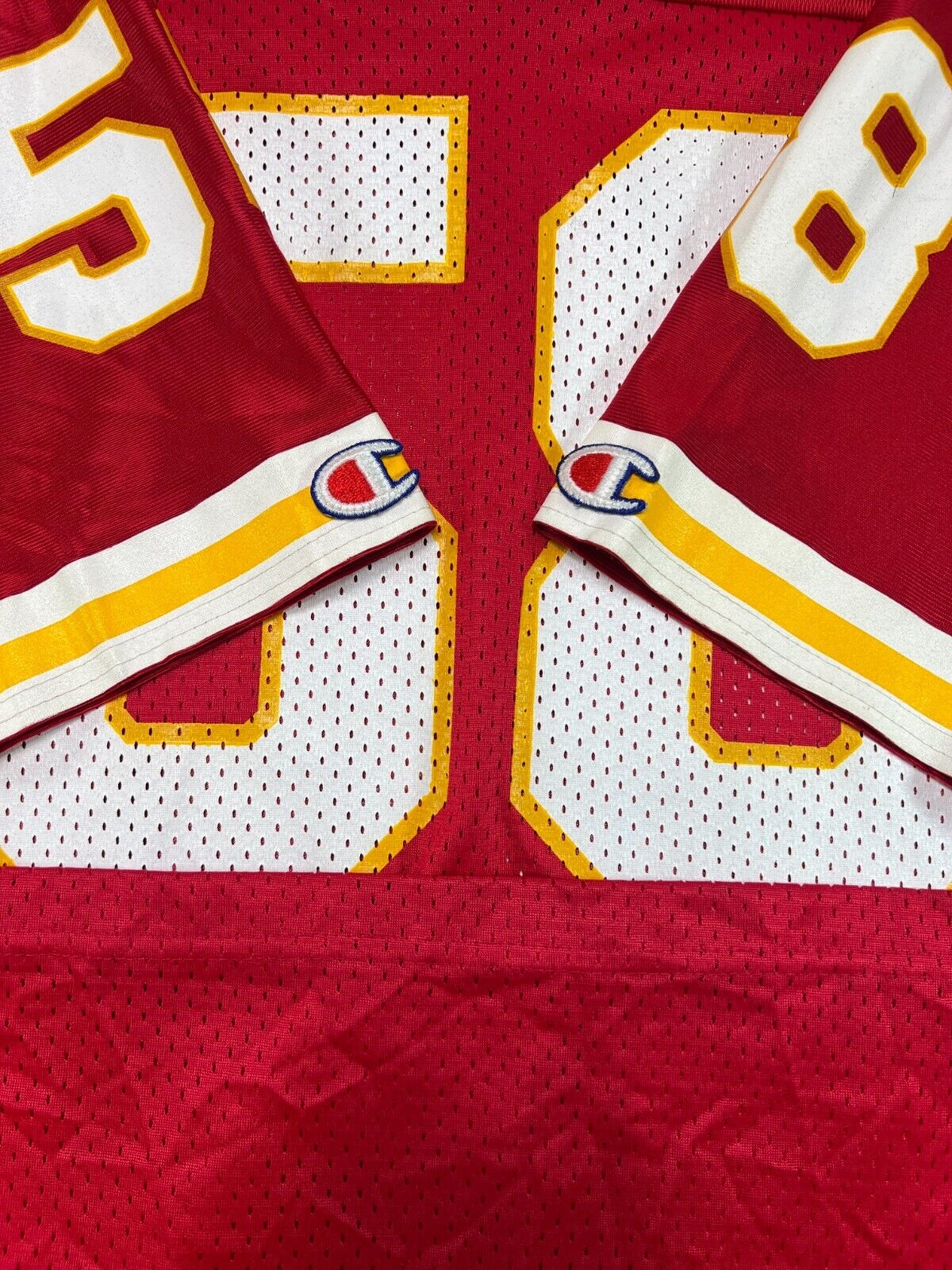 Vintage 90s Derrick Thomas #58 Kansas City Chiefs NFL Champion Jersey Size XL