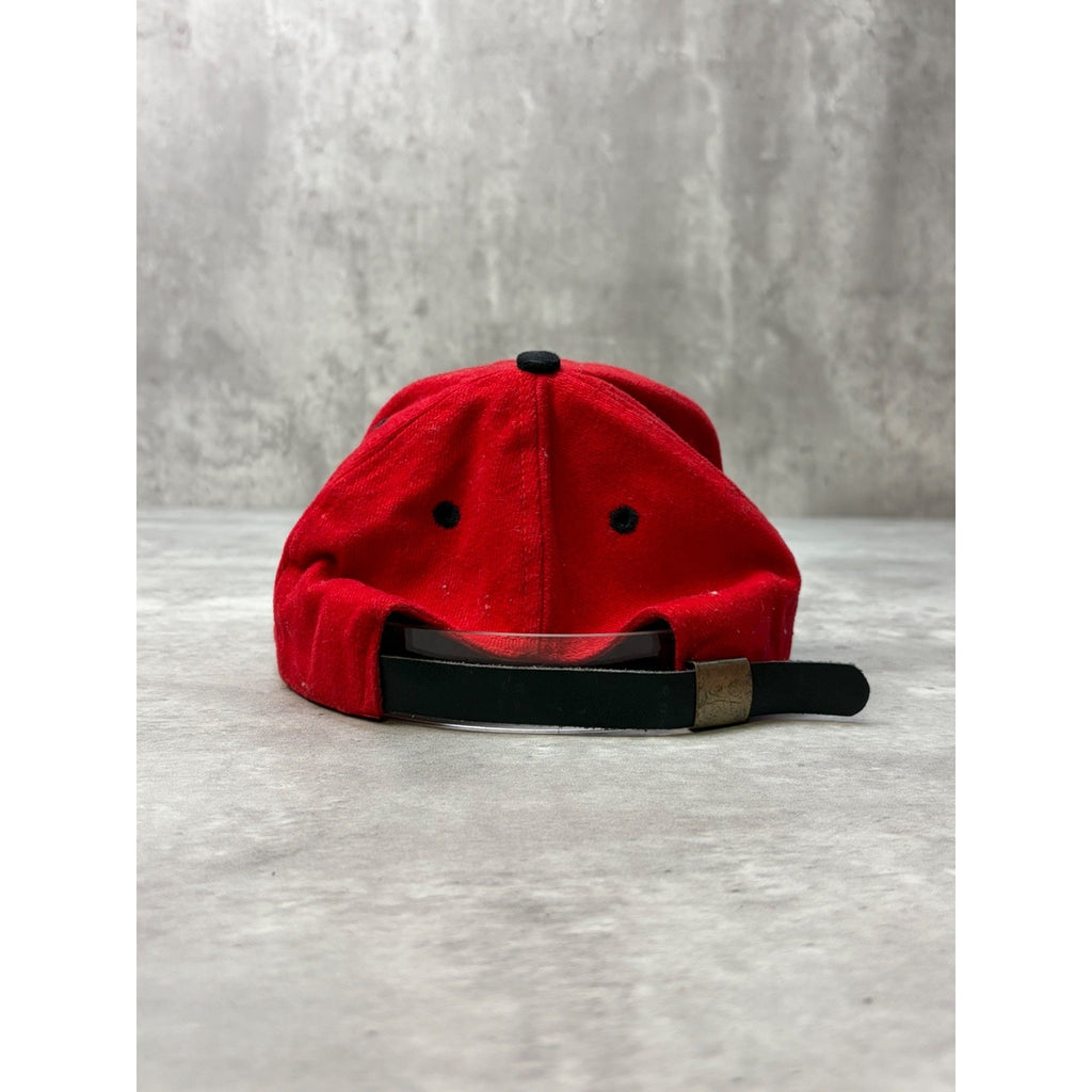 Vintage Bud Racing Nascar Embroidered Logo Strapback Hat OSFA