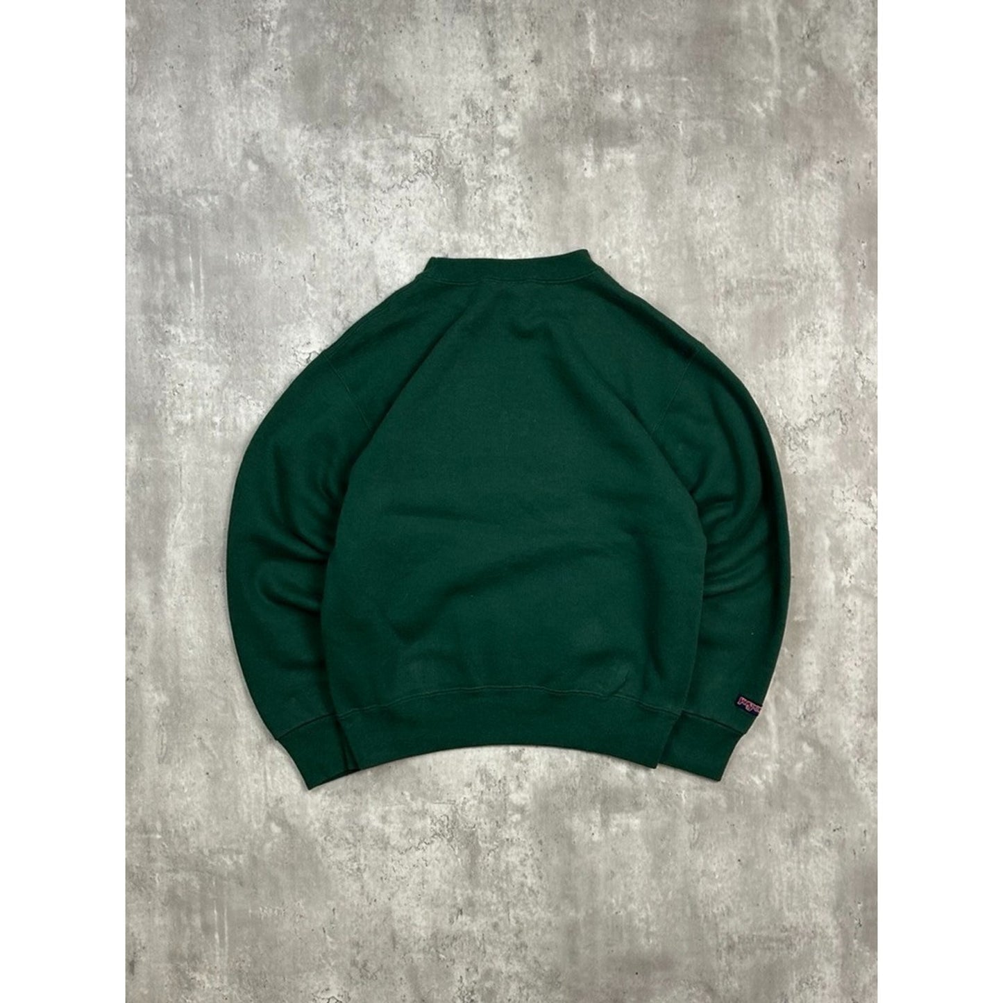 Vintage 90s Slippery Rock NCAA Embroidered Spellout Crewneck Sweatshirt Medium