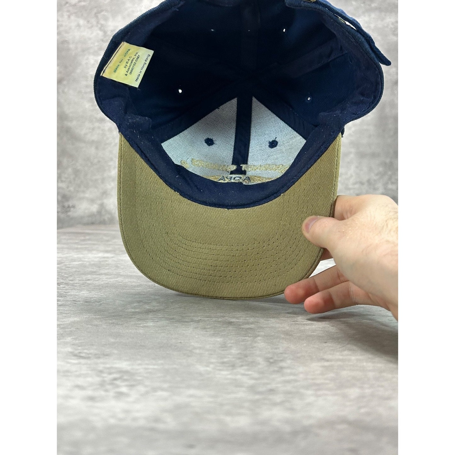 Vintage Aircraft Owners Pilots Association Embroidered Strapback Hat OSFA