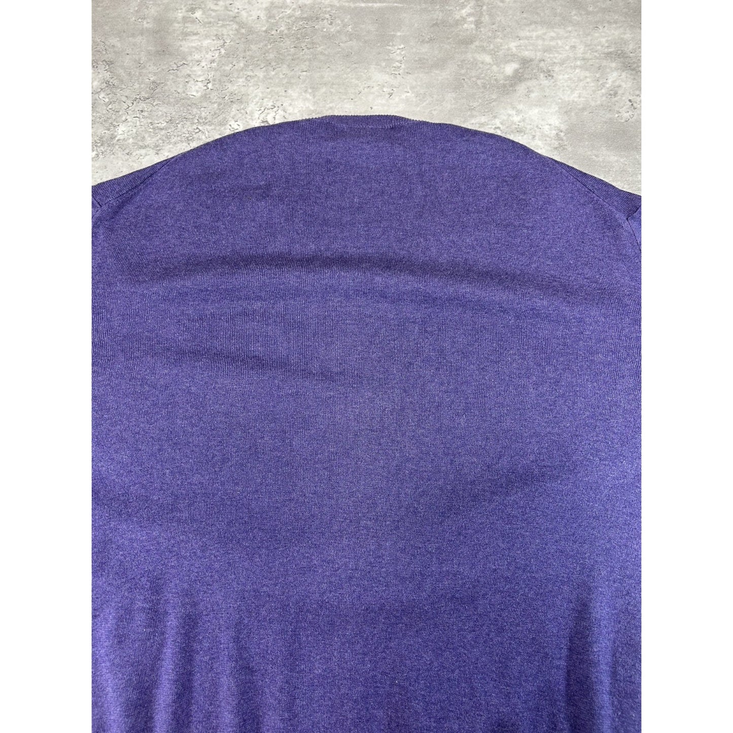 Vintage 90s Polo Ralph Lauren Embroidered Pony V-Neck Knit Sweater Size XL