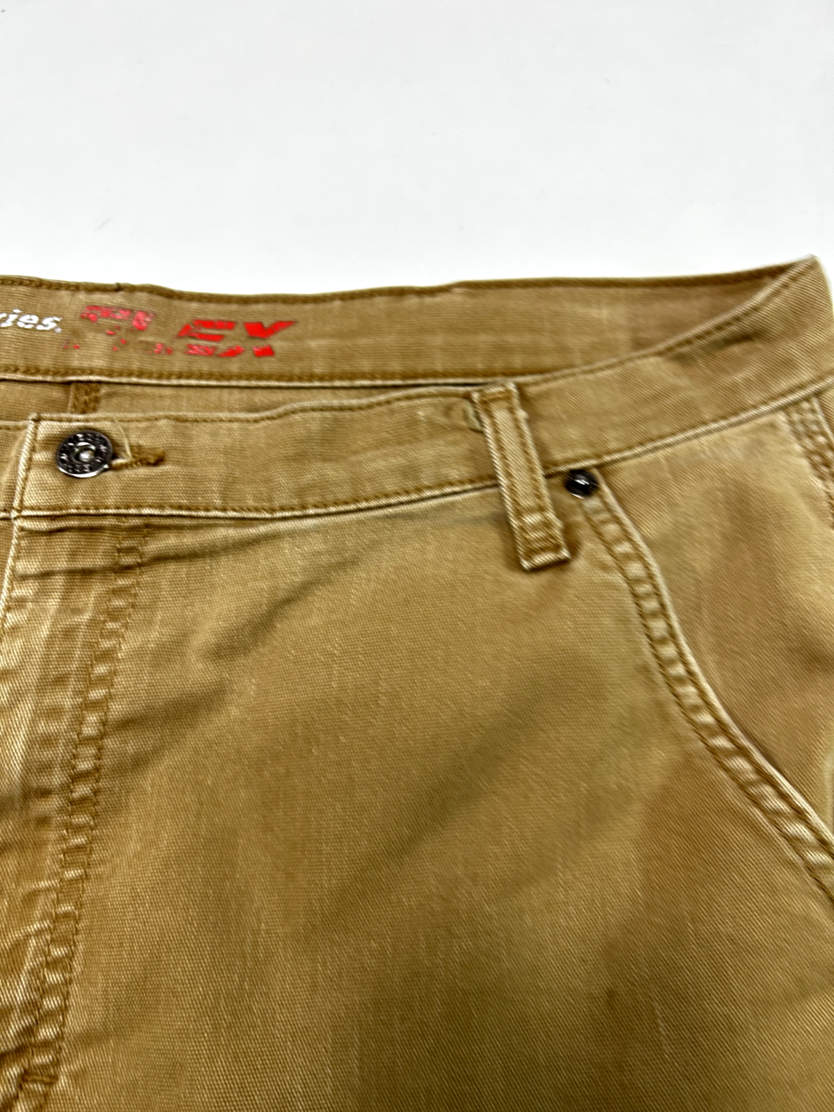 Dickies Flex Canvas Workwear Cargo Pants Size 38 Beige