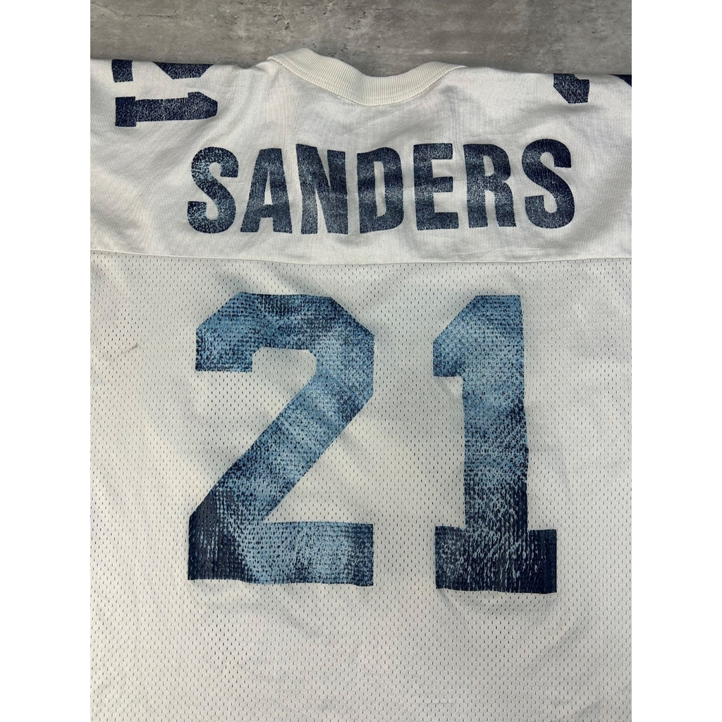 Vintage 90s Deion Sanders #21 Dallas Cowboys NFL Champion Jersey Size Medium