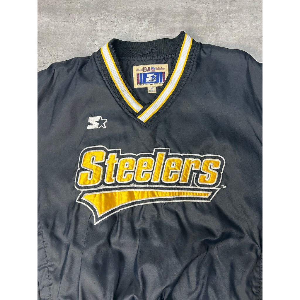 90s Pittsburgh Steelers NFL Starter Windbreaker Football Jacket Size Medium
