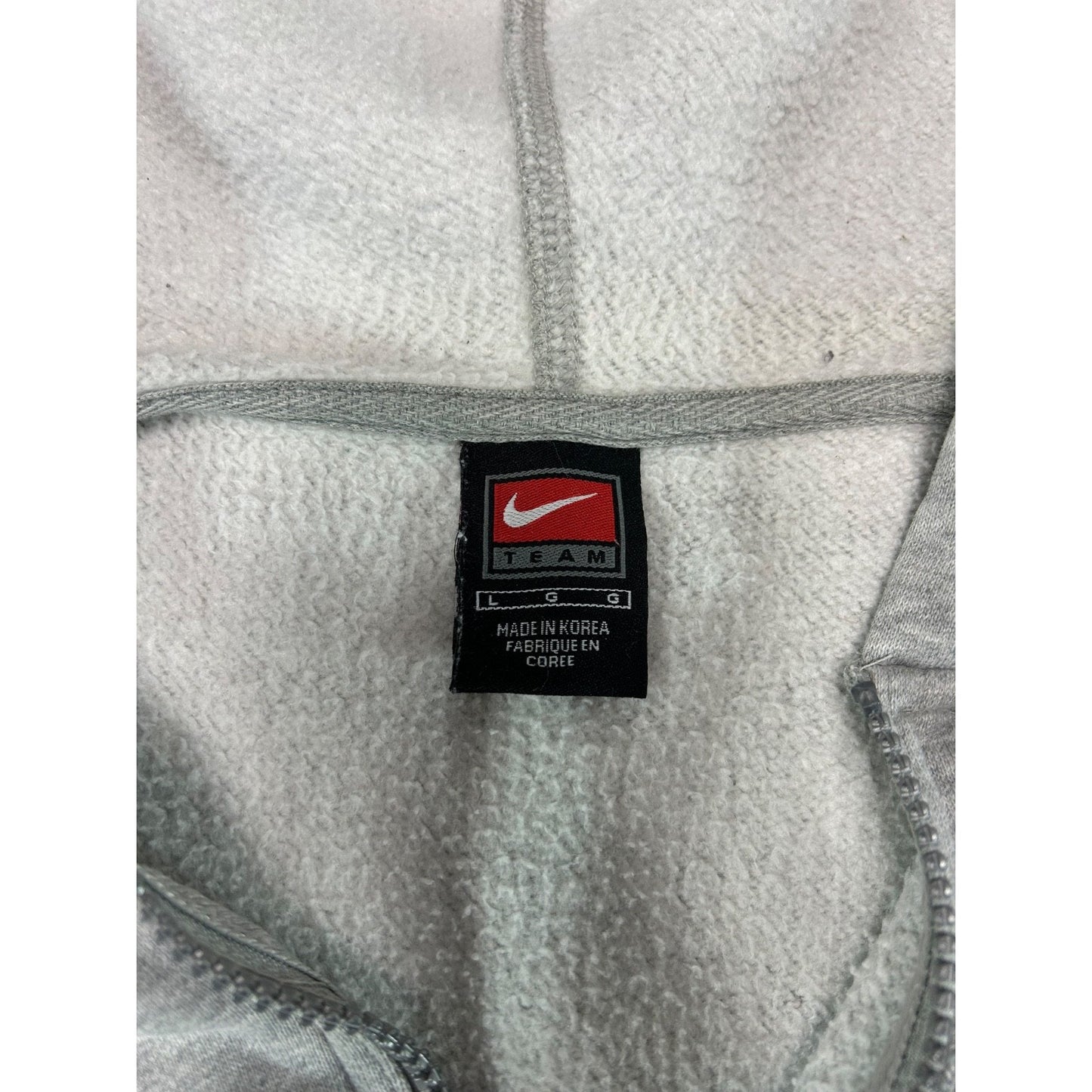 Vintage Jacksonville Jaguars NFL Full Zip Hooded Nike Sweatshirt Size Large