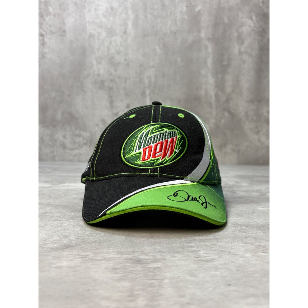 Vintage Dale Earnhardt Jr #88 Nascar Mountain Dew Racing Strapback Hat OSFA