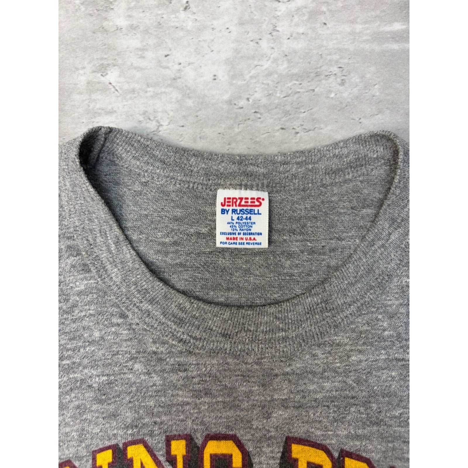 Vintage 1987 Daytona Beach Spring Break Graduate Beer Graphic T-Shirt Size Large