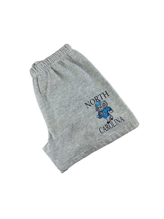 Vintage 90s UNC Tarheels NCAA Collegiate Graphic Logo Swear Shorts Size XL