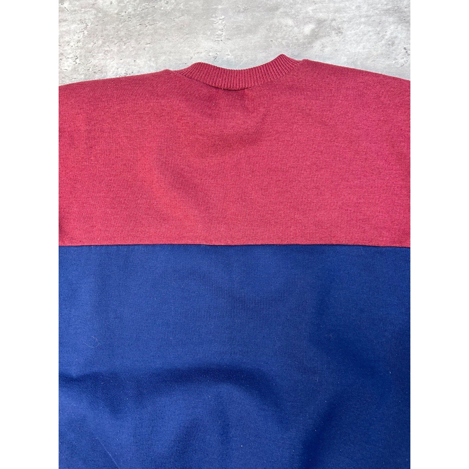 Vintage 80s Womens Adidas Graphic Trefoil Crewneck Sweatshirt Size Small