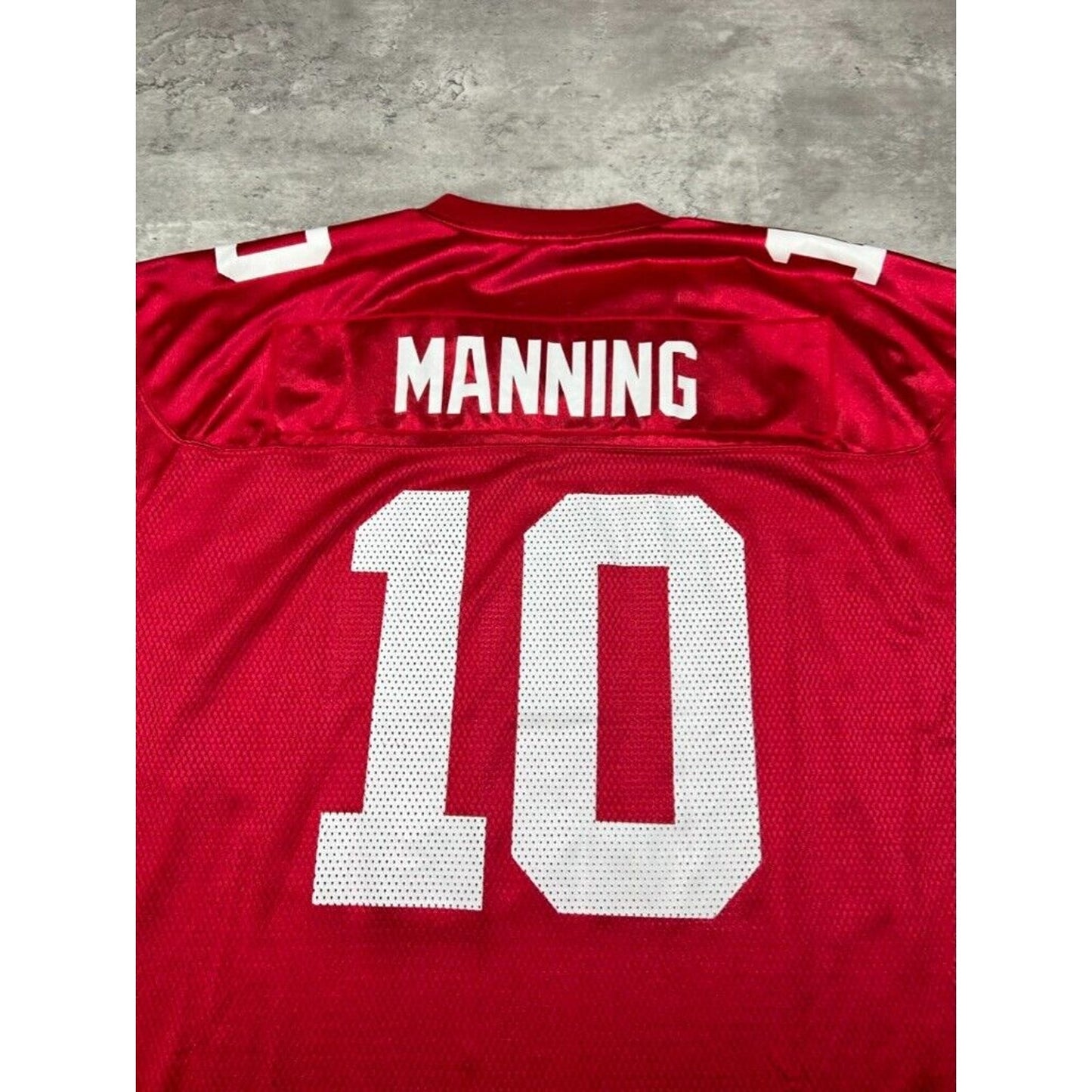 Eli Manning #10 New York Giants NFL Reebok Equipment Jersey Size XL