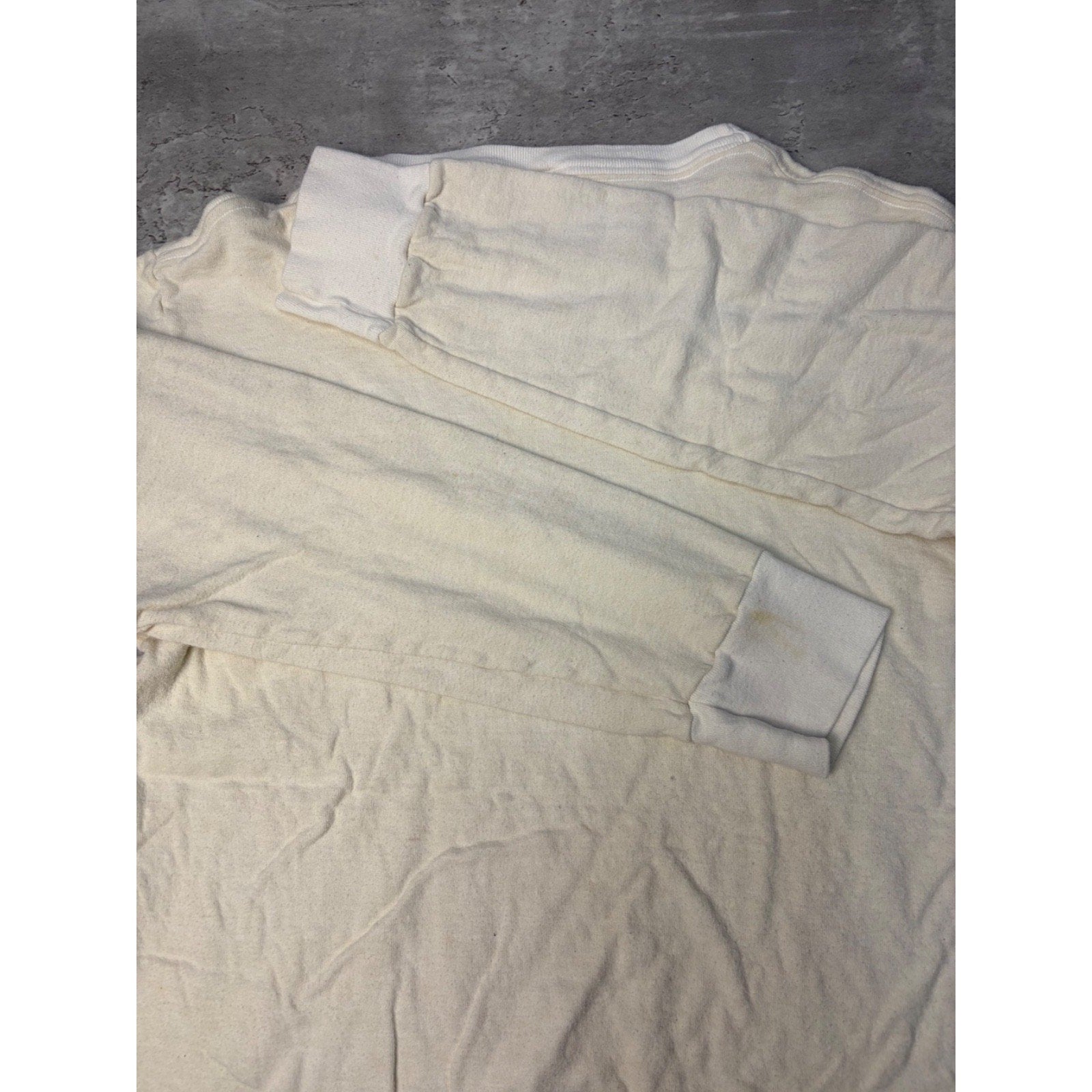 Vintage 80s/90s Duofold Blank Crewneck Lightweight Sweatshirt Size XL