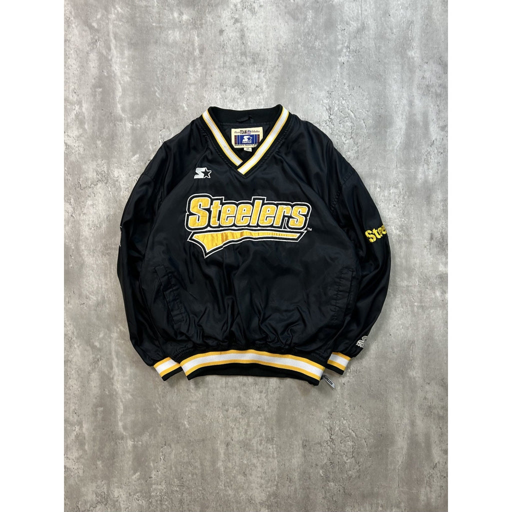 90s Pittsburgh Steelers NFL Starter Windbreaker Football Jacket Size Medium