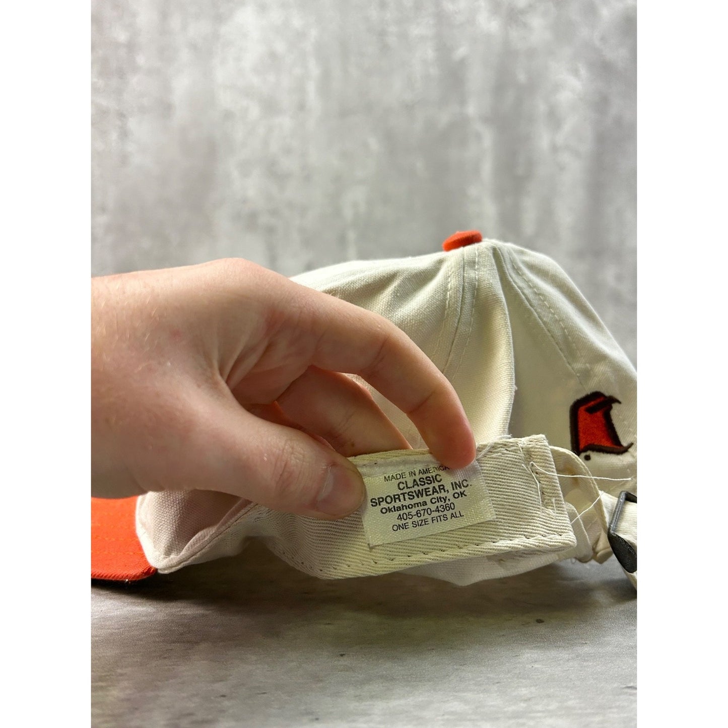 Vintage 90s Bowling Green State Alumni NCAA Embroidered Strapback Hat OSFA