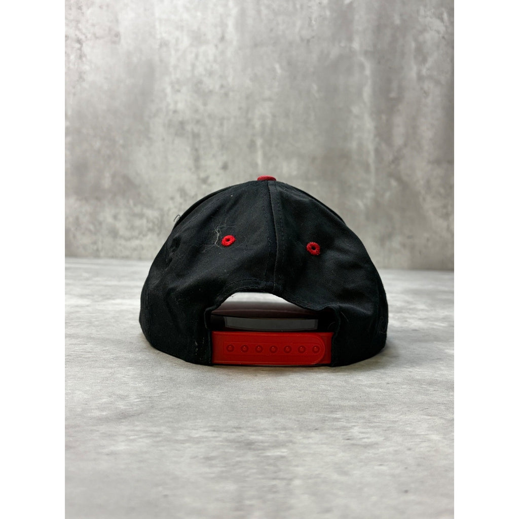 Vintage 1997 Nascar Looney Tunes Taz Racing Embroidered Snapback Hat OSFA