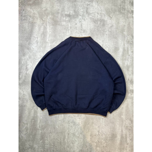 Vintage Bass FIshing Embroidered Fish Nature Crewneck Sweatshirt Size 2XL